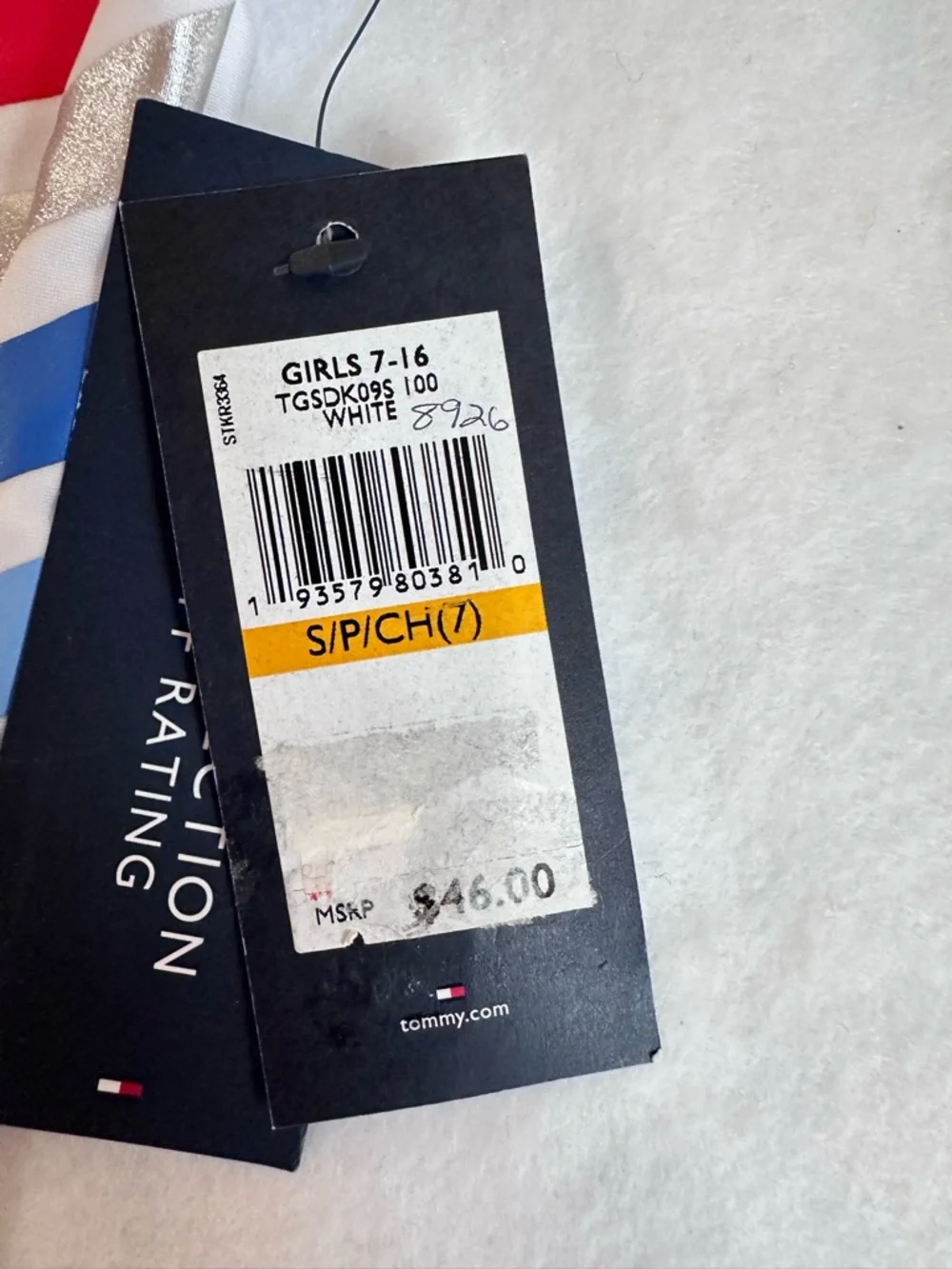 Girl’s Size 7 Tommy Hilfiger Swimsuit